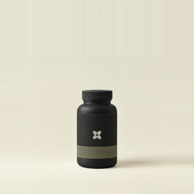 Beispielbild: Magnesium Bisglycinat, 90 Caps, schwarz
